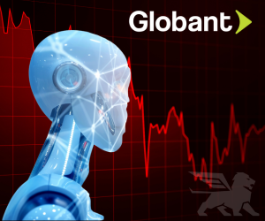 La acción de Globant vivió un 2025 muy duro, con una caída superior al 70% YTD